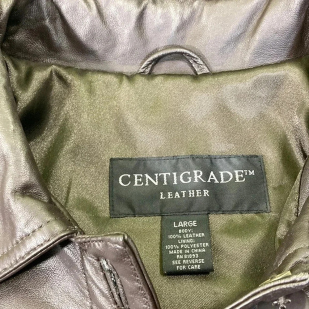 Centigrade leather jacket L